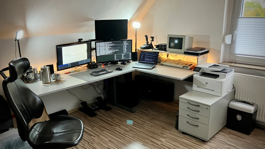 IT Arbeitsplatz im Homeoffice